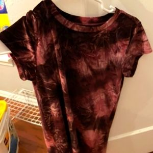 American eagle velvet shirt